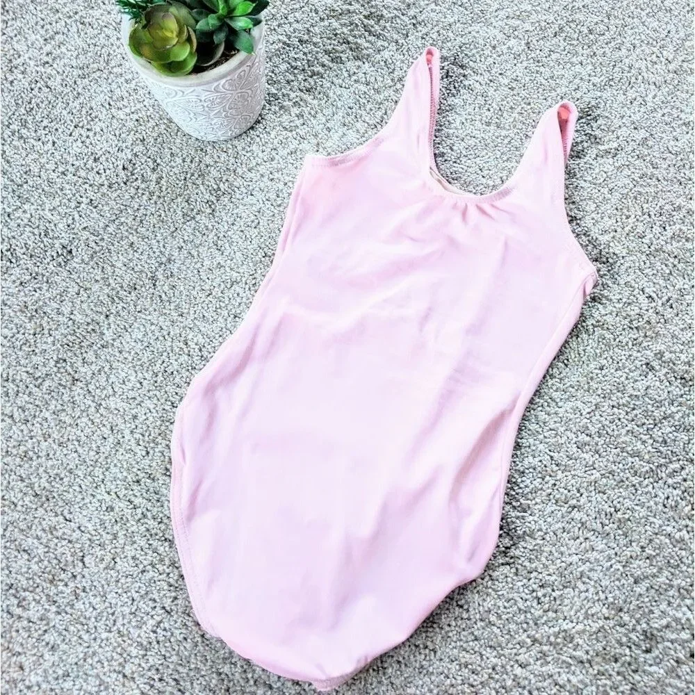 Girls Pink Ballet Leotard Balera Small 6-7 Balletcore Barbiecore Recital